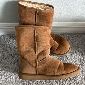 UGG Tan Suede Winter Boots